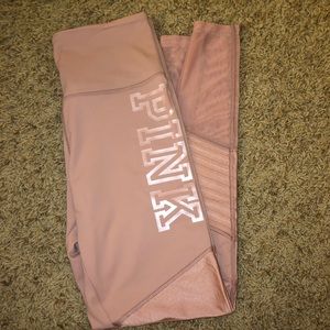 PINK mesh leggings